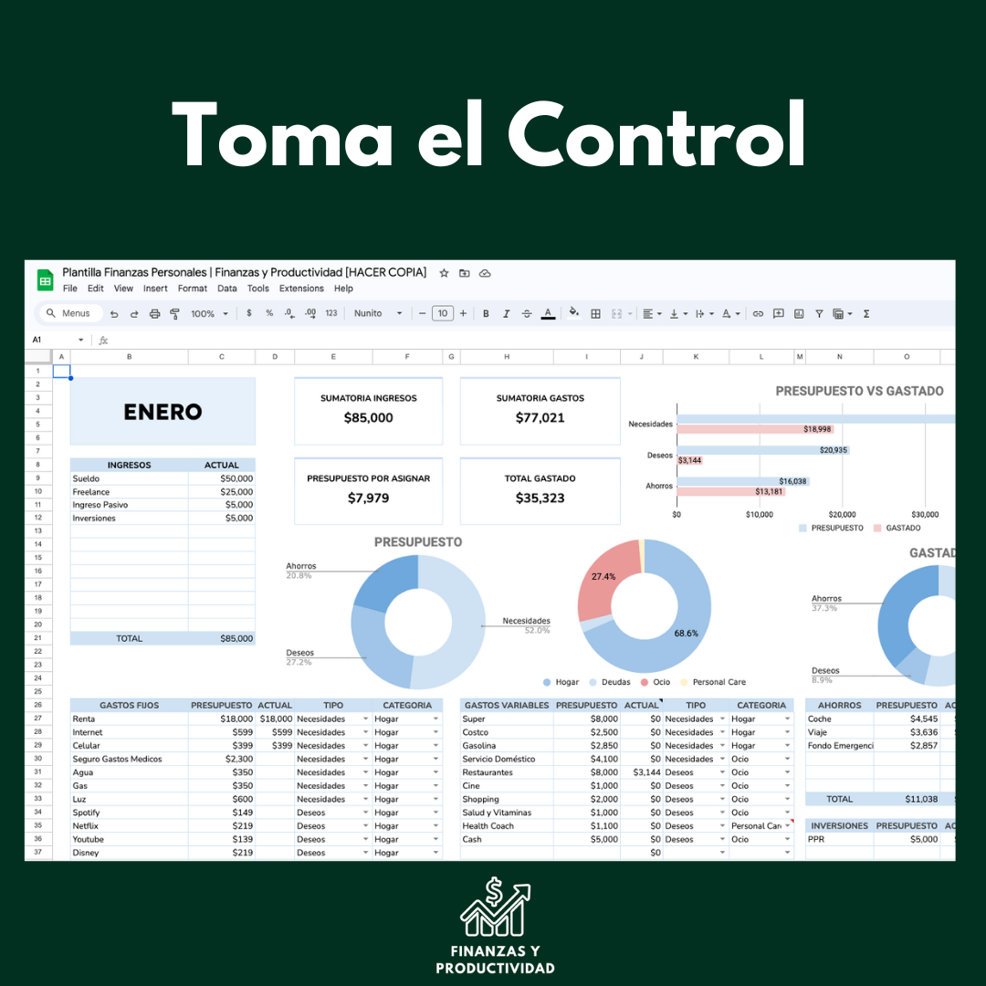 Template Finanzas Personales