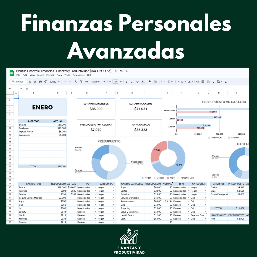 Template Finanzas Personales